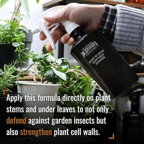 Dr. Killigan's Dust to Dust Powder - Diatomaceous Earth Alternative - Insect Killer for Indoor & Outdoor Use - Removes on Contact & While You Sleep, Protects up to 6 Months (10 oz)