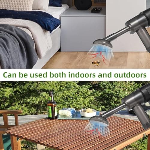 ZLieatmp New Bug Vacuum Catcher for Adult&Kids,2026 Spider Killer Insect Catcher,Cordless Handheld Vacuum Cleaner for Car USB Charge Bugs Catcher Indoor for Stink Bug,Moth,Spider Bugs Sucker for Home