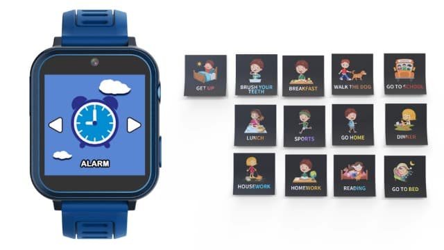 Smart Watch for Kids Age 3-12, Kids Smart Watch Boys with 24 Games HD Touch Screen Pedometer Camera Music Player Alarm Clock Flashlight 12/24 hr Toys for 6 7 8 9 10 Year Old Boy Birthday Gift