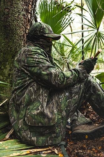 Mossy Oak Unisex-Adult Camo Mesh Hunting Face Mask