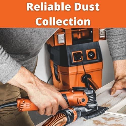 Fein Turbo I HEPA Pro Set Wet/Dry Dust Extractor - 5.8-Gallon Capacity, 151 CFM Suction, Anti-Static System, Quiet 66 dB Operation, Includes HEPA Filter and Accessories - 92037060990