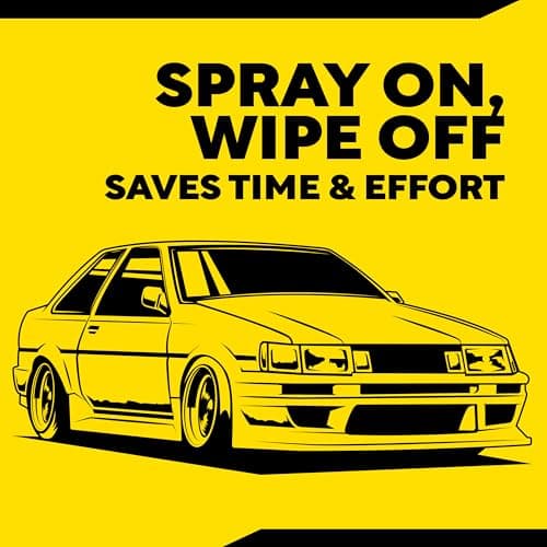 Meguiar's A1624 Quik Wax - Easy-to-Use Spray Wax for Gloss, Shine & Protection - Wet or Dry Use, 24 Oz.