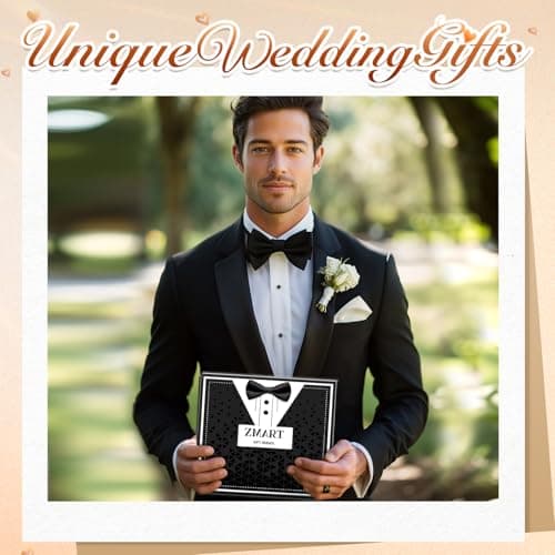 Zmart Wedding Gifts for Men - Father of the Bride Gifts from Bride, Groom Wedding Socks