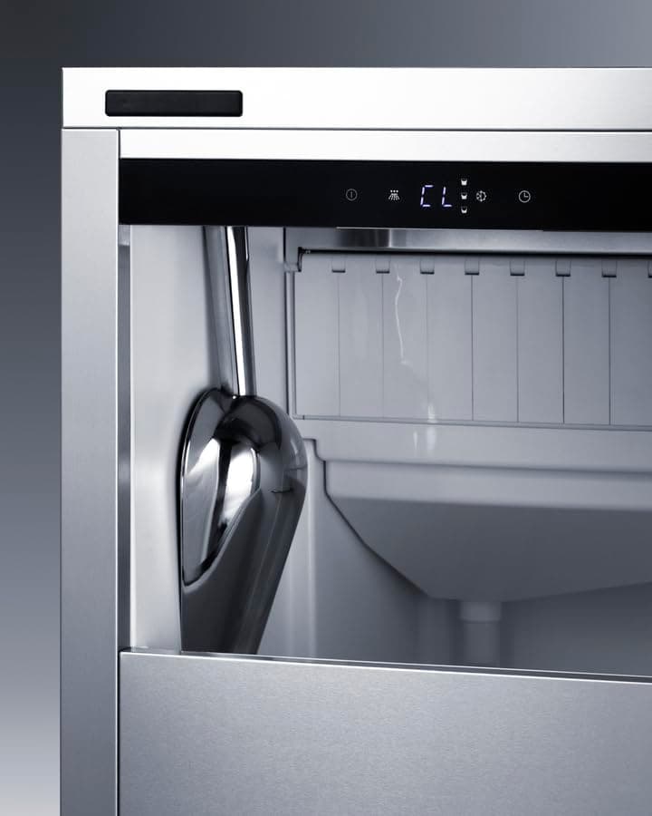 Summit 15” Clear Ice Maker, 68 lbs. Production Per Day, ADA Compliant, Built-in, Panel Ready*- BIM62ADAPNR (Panels not Included)