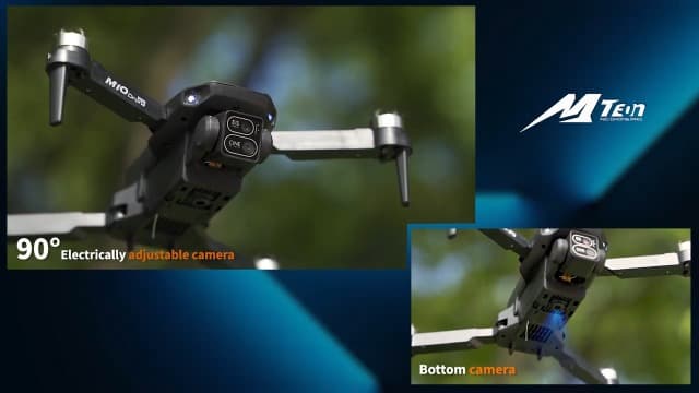 Mini Drone with Camera, 4K HD FPV Drone for Beginners,Brushless Motor, Altitude Hold, Gesture Selfie, One key Return/Emergency Stop,3D Flips, Waypoint Fly, 2 Batteries,Foldable RC Quadcopter.