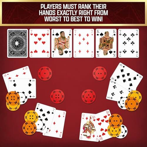 The Gang | Grown-Up Toy of the Year Finalist | Co-Operative Poker | Family Game | Game Night | Strategy Game | Ages 10+