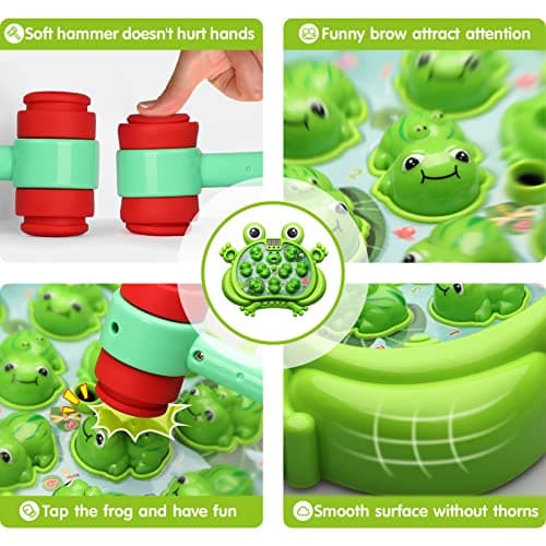 With 5 Modes,45 Levels,9 Music Spray and Light-up, Baby Toy Gifts for Early Learning, Birthday Gift for Toddler Boy Toys HopeRock Toys for 2 3 4 5 Year Old Boy,Toddler Toys Age 2-4 Birthday Gift B0B7WXKKWJ