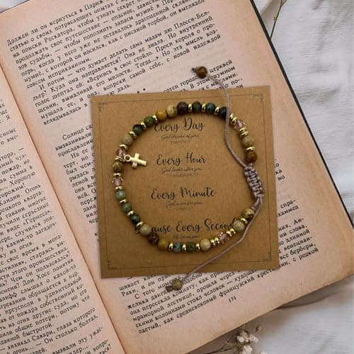 Christian Gifts for Women, Religious Gifts, Inspirational Gift for Women Birthday Unique Catholic Gifts set Bible Accessories Faith Based Gift Glass Cup