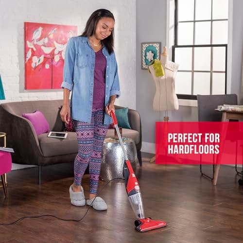 Dirt Devil Simpli Stik Plus 3-in-1 Vacuum Cleaner, Lightweight, Bagless, Ideal for Dorms, Apartments and Other Small Spaces, Corded Vacuum Cleaners for Home Use