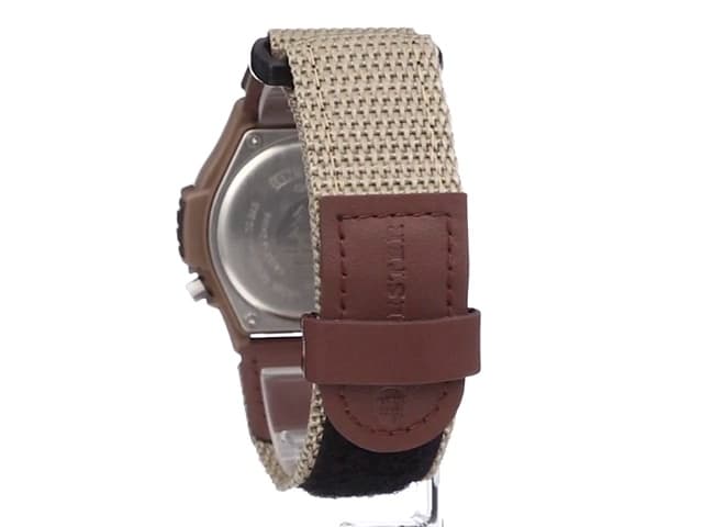 Casio FT500WC Series | Men's Analog Watch | 100 Meter Water Resistance | LED Light | Date Display | Leather/Cloth Band | Regular Time Keeping (HR, Min, SEC, PM, Date, Day) | 3 Year Battery