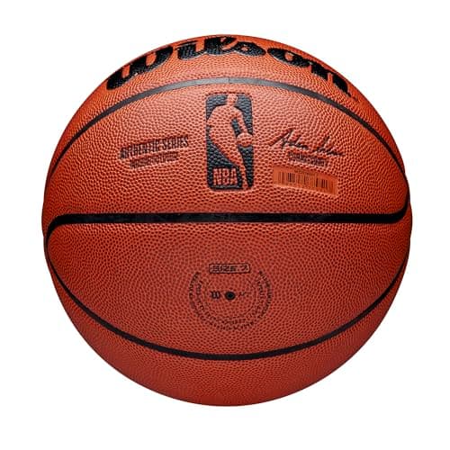 WILSON NBA Authentic Indoor/Outdoor Basketballs - Size 3, Size 6 and Size 7