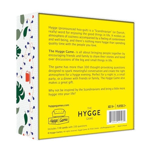 The Hygge Game - Cozy Conversation In Pleasant Company Multicolored, White,14 years B0778X7GNL