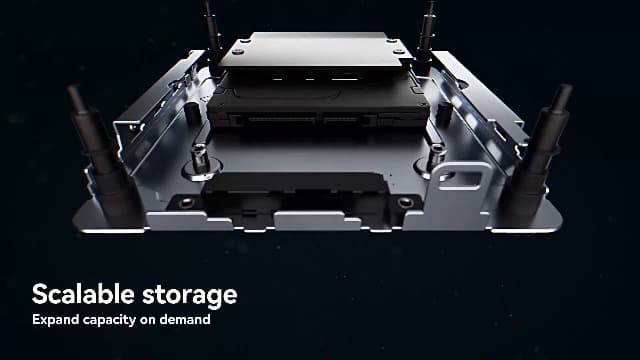 GEEKOM A5 Mini PC with AMD Ryzen 5 7430U, 3-Year Coverage, 16GB RAM(Upgradable, Not LPDDR)&512GB M.2 NVMe SSD, Windows 11 Pro Desktop Computer Support 8K/Wi-Fi 6/BT 5.2/USB 3.2/SD Slot/6x USB