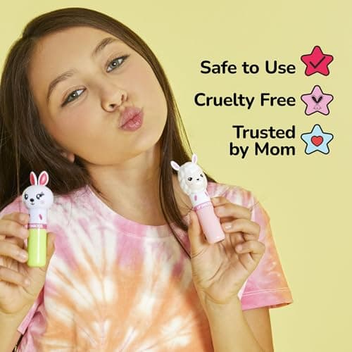 Lip Smacker Lippy Pals Unicorn, Flavored Moisturizing & Smoothing Soft Shine Lip Balm, Hydrating & Protecting Fun Tasty Flavors, Cruelty-Free & Vegan - Unicorn Magic B077XC7K7V
