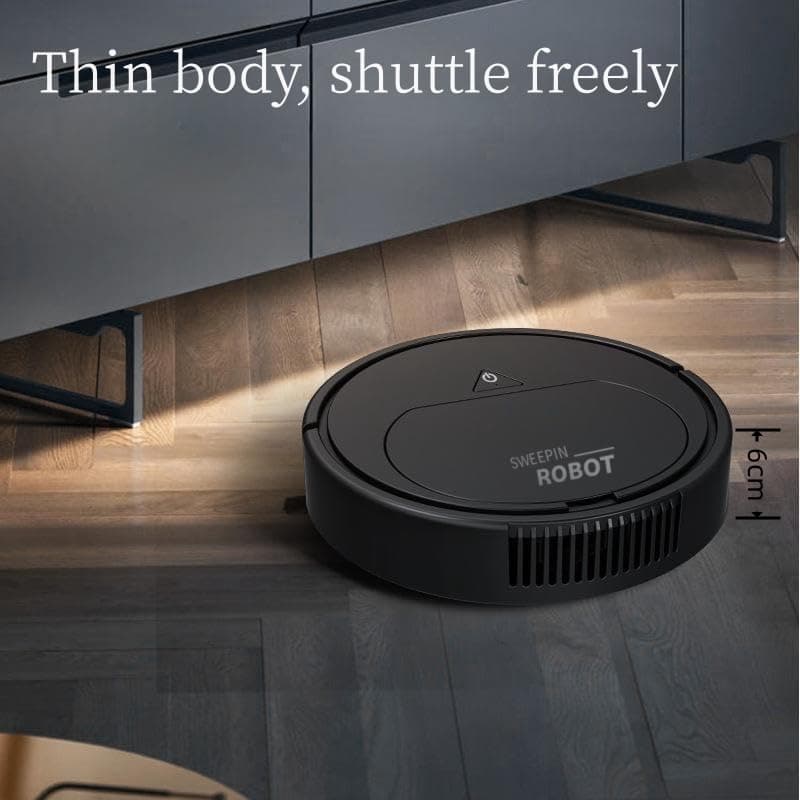 Robot Vacuum Cleaner, One-Touch Start, Slim Design, Rechargeable Robot Vacuum and Mop, Pet Hair Specialist Robot Vacuum.Suitable for Cleaning Paper Scraps, Pet Hair and Hard Floors.