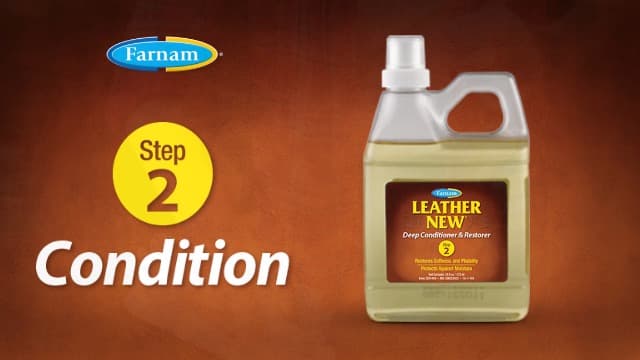 Farnam Leather New Easy-Polishing Glycerine Saddle Soap and Leather Saddle Cleaner, Protects and Preserves Leather, Cleans, Conditions and Polishes, 16 Oz.