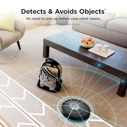 Shark AV2501AE AI Robot Vacuum with XL HEPA Self-Empty Base, Bagless, 60-Day Capacity, LIDAR Navigation, Perfect for Pet Hair, Compatible with Alexa, Wi-Fi Connected, Carpet & Hard Floor, Black