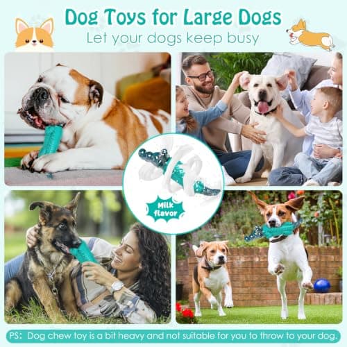 Alligator Dog Chew Toy for Medium & Large Breeds, Keep Them Busy, Reduce Boredom Jeefome Dog Toys for Aggressive Chewers B0BHN7K52L