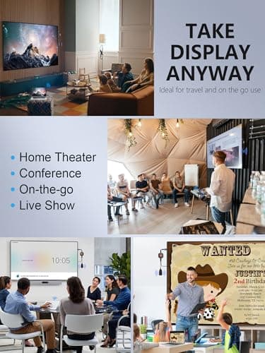 Wireless HDMI Display Dongle Adapter 4K, TIMBOOTECH WiFi HDMI Dongle Adapter Casting Video Receiver for Phone/Pad/OS/Android/PC/MacOS to TV/Projector/Monitor, Support Miracast, DLNA, Airplay