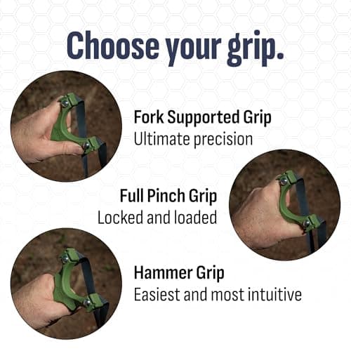 SimpleShot Scout XT Slingshot with Target, Clay Ammo and Bands for Professional Hunting and Powerful Target Shooting Sling Shot