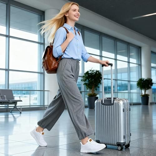 Alicegana Womens Sneakers Tennis Shoes Lightweight Non Slip Casual Walking