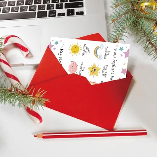 YiKaLus Cute Appreciation Card for Kindest Person, Great Thank You Card with Envelope for Women Men, Sweet Friendship Gift for Friends Classmates, Best Thank You Gift Ideas for Mom Dad