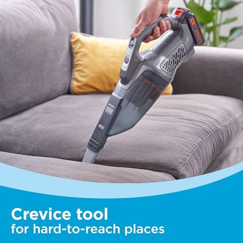 BLACK+DECKER 20V MAX POWERCONNECT Handheld Vacuum, Cordless, Battery Not Included, Bare Tool Only (BCHV001B)