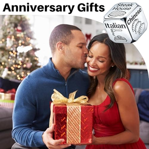 Boo Basket Stuffers, White Elephant Gifts Food Decision Dice Girlfriend Boyfriend Coworker Wife Husband Couple Anniversary Stocking Stuffers for Men Women Adults, 0.67" Halloween Christmas Xmas Gift B0FBRZC11Q