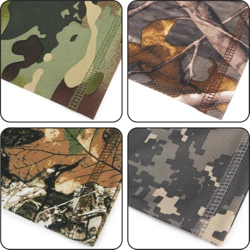 Volein Neck Gaiter Face Mask, Sun Cooling Dust Camouflage Face Shield, Reusable Washable Bandana