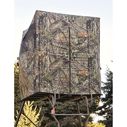 Guide Gear 6 Foot Tripod Hunting Tower Blind, 2-Man Stand Elevated, Hunting Gear Equipment Accessories, 4 by 4