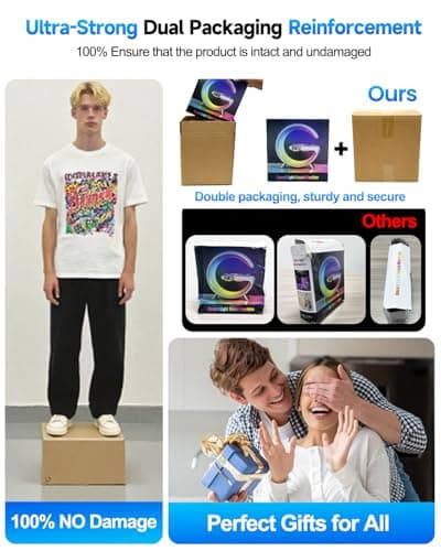 Smart LED Table Bedside Lamp with Bluetooth Speaker & App Control, 15W Fast Wireless Charging Station Dock, Sunrise Alarm Clock, Cool Night Light, for Bedroom, Home Decor, Birthday, Christmas Gifts