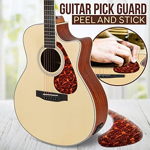 Pyle Premium Electric Acoustic Guitar Kit, 41" Full Size Dreadnought Cutaway with Spruce Top, Mahogany Sides, Gig Bag, Strap, Pickguard, Picks, Extra Steel String Set for Beginners, Advanced, Natural