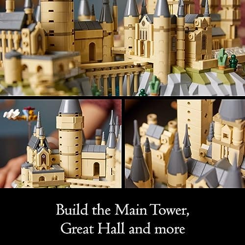 LEGO Harry Potter Hogwarts Castle and Grounds 76419 Building Set, Gift Idea for Adults, Buildable Display Model, Collectible Harry Potter Playset, Recreate Iconic Scenes from the Wizarding World B0BXQ6NRRN