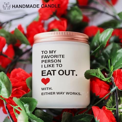 Funny Girlfriend Wife Gift, Gift for Her, Birthday Valentines Day Christmas Anniversary Present from Him, Boyfriend, Husband- 9oz Lavender Scented Candles B0F93WFHDN