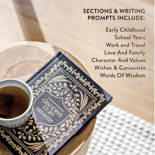 Grandpa's Story: A Memory and Keepsake Journal for My Family (Heirloom Story Books and Guided Journals)