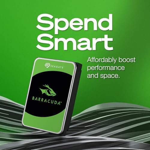 Seagate BarraCuda 2TB Internal Hard Drive HDD – 3.5 Inch SATA 6Gb/s 7200 RPM 256MB Cache – Frustration Free Packaging (ST2000DM008/ST2000DMZ08)
