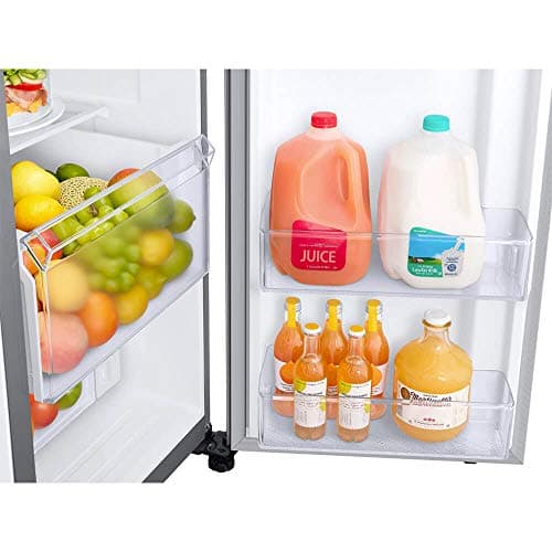 Samsung 27.4 cu. ft. Large Capacity Side-By-Side Refrigerator, Stainless Steel, RS27T5200SR/AA