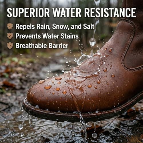 OKOstand Mink Oil Leather Conditioner Kit, 4-in-1 Boot Care Set with 3.52 oz Mink Oil & Horsehair Brush