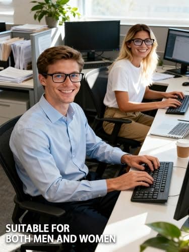 VMJFBJ Blue Light Blocking Glasses For Men/Women Anti-Fatigue Computer Monitor Gaming Improve Sleep Reduce Eye Strain Gamer Glasses