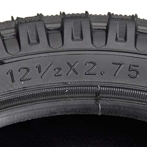 HIAORS 12.5x2.75 (12-1/2x2.75) Tire & Inner Tube Set for Razor MX350 MX400 Dirt Rocket, X-Treme X-560 EZIP 750 500 Mini Pocket Bikes Gas Scooters Electric Dirt Bike