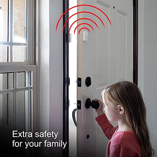 GE 45115 Wireless Magnetic Window Alarms 2 Pack