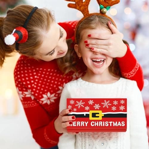 6-Slot each Bill & Gift Card Holder for Xmas Gifts, Xmas Money Holder for Cash Gift Ideas 6Pcs Christmas Money Holders Cards Booklet for Christmas Cash Gifts B0FMJNJ1T2