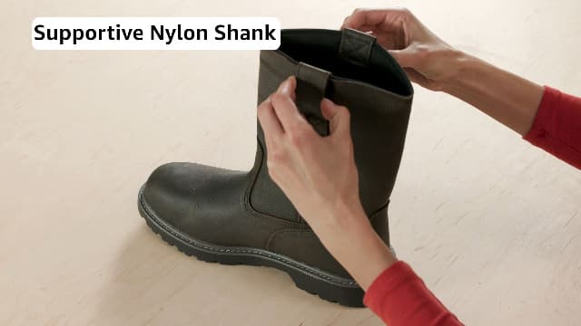 Wolverine Men's Floorhand Waterproof 10" Soft Toe Work Boot, Dark Brown, 11 M US