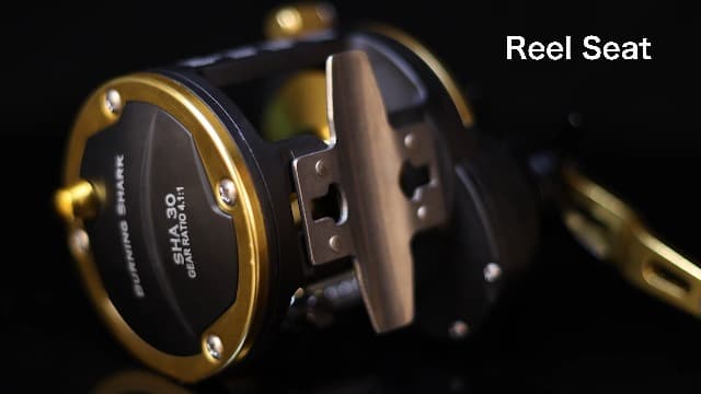 Sougayilang Trolling Reel Saltwater Level Wind Reels, Drag Reels Boat Fishing Ocean Fishing for Sea Bass Grouper