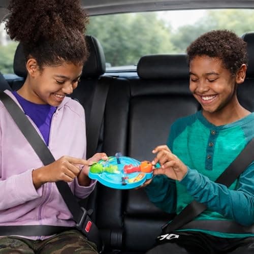 Hasbro Grab and Go! Bundle (4 Pack), Kids Travel Board Games, Battleship, Connect 4, Guess Who?, Hungry Hungry Hippos Games, 2 Players, Easter Gift for Kids, Ages 7+