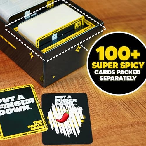 Put A Finger Down - Hilarious Party Card Game, Game Night, Parties, Big and Small Groups | Fun Social Icebreaker with 400 Cards for 2+ Players