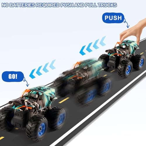 Take Apart Monster Truck Toys for Kids 3 4 5 6 7 8 Year Old Boys, STEM Educational Building Toys with Electric Drill & Storage Box Gift Birthday Christmas for Boys Girls Kids Toddlers B0FKT2MJ2W