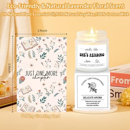 Book Lovers Gifts for Women, Accessories Bookish Gifts for Book Lovers Reading Readers Set of 8