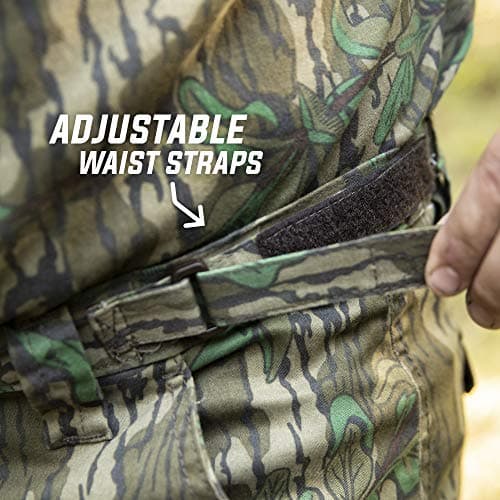 Mossy Oak Men's Cotton Mill Camo Hunting Pants