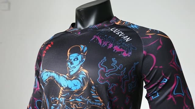 Weimostar Men's Cycling Jersey MTB T Shirt Long Sleeve Mountain Bike Motorcycle Outdoor Bicycle Clothes